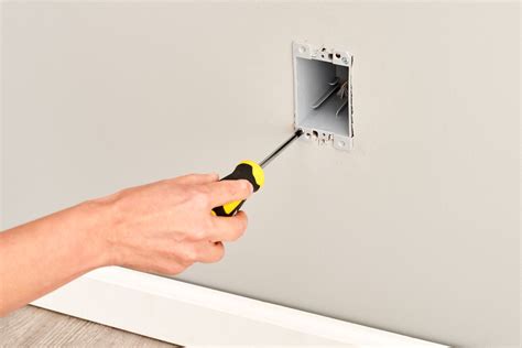 how to install a electrical box in drywall|electrical outlet box for drywall.